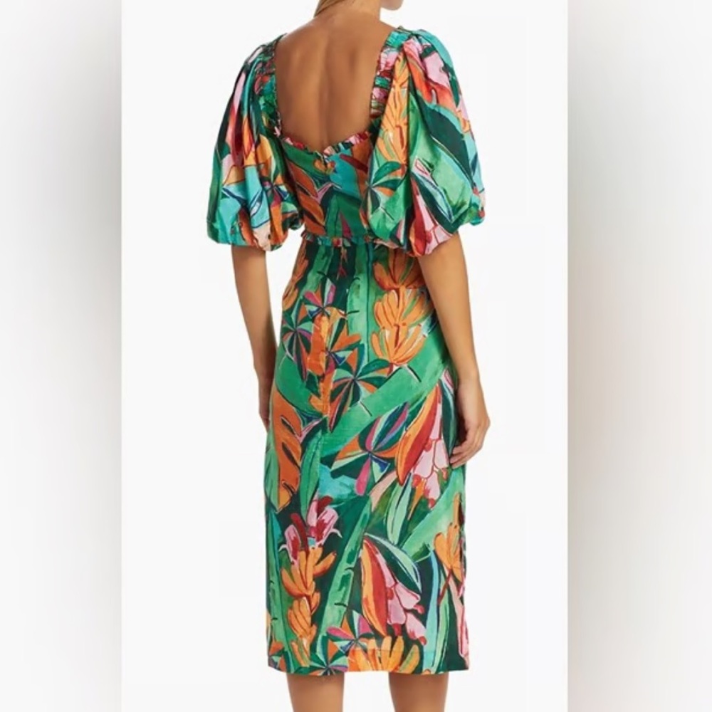 Farm Rio Banana Foliage Dress - Picture 3 of 7